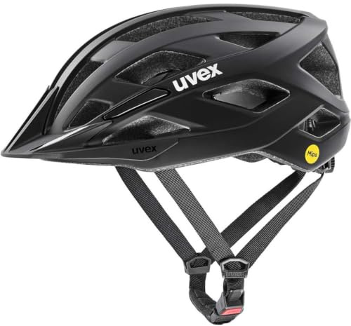 Uvex Unisex I-Vo 2 MIPS Fahrradhelm, Black Matt, 57