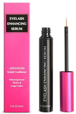 Eyelash Growth Serum – Advanced Eyelashes Growth Serum with Peptide Complex – Formulated for Longer, Thicker, Fuller Lashes – Gentle, Trusted & Cruelty-Free Formula – 5mL