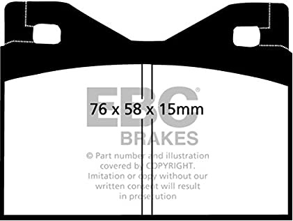EBC Brakes DP4126R Yellow stuff Brake Pads
