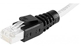 Manchons RJ 45 Clipsable Noir Sachet de 10