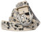 Caspar GU223 Damen Vintage Nietengürtel, Gürtelgröße:95, Farbe:hell beige