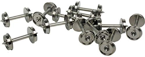 Spur H0 - Radsätze 36 aus Metall 12 Stück