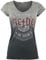 AC/DC Let There be Rock Frauen T-Shirt grau/dunkelgrau 3XL 100% Baumwolle Band-Merch, Bands