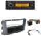 Continental TR7412UB-OR Autoradio Bluetooth RDS USB + Radioblende + Fach schwarz + ISO Adapter + Antennenadapter kompatibel mit Smart ForTwo (C451/A541) 03/2007-08/2010 ForFour (W454) 01/2004-06/2006