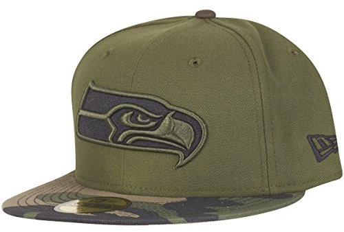 New Era 59Fifty Cap - New England Patriots Wood camo - 7 1/4