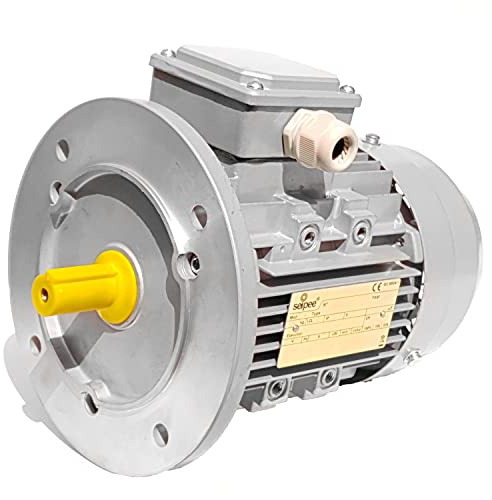 Dreiphasen-Elektromotor 0,37 kW (0,5 PS) 4-polig 1400 U/min Mec 71 B5 Seipee