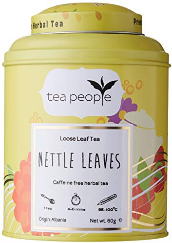 Tea People Nettle Leaves- 60 g Loose Tea in Tin Caddy