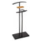 valet metal / bambou, noir