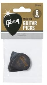 GIBSON ACCESSORIES Plektren Modern Picks - 6er-Pack, 0,88 mm, Schwarz (APRM6-88)