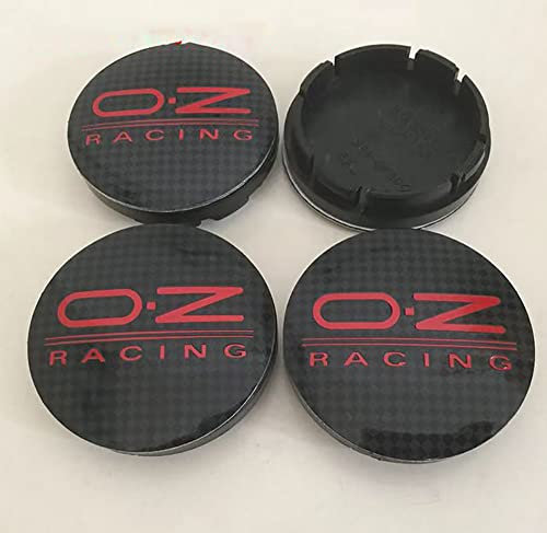 GÉNERIC 4 Stück Auto Radnabenkappen Radnabenabdeckung Nabendeckel, für OZ O.Z 56mm 60mm 65mm 68mm Nabendeckel Felgendeckel Schmücken Zubehör,56mm-C