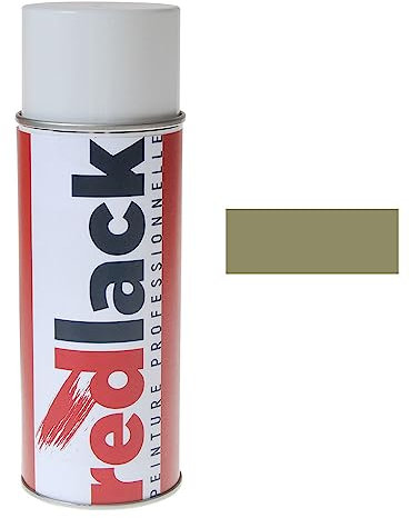 Redlack Peinture aérosol RAL 7035 Brillant multisupport