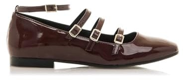 MTNG Zapatos Planos Mujer Camille 59777 | 57587 | Charol Burdeos