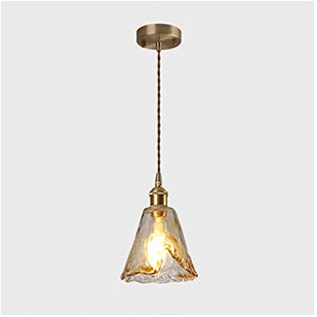 Moderne Hänge Pendelleuchten Braunglas Pendelleuchte Vintage Messing Glas Kronleuchter Moderne verstellbare Hängelampe Deckenleuchte for Bauernhaus Esszimmer Bar Küche Insel Flur Hängeleuchte Hängelam
