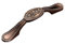 UQMBCEFDQ Chinesischer Retro-Schranktürgriff, antiker chinesischer gelber Bronze-Garderobenschrank, Schubladenschrank, Türgriff-Hardware (Size : 2079 96 coffee)