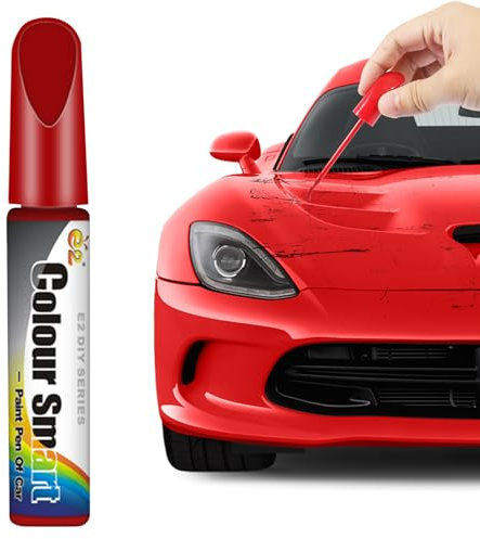 Lackstift Auto, Auto Lackstift, Auto Reparatur Lack Auto Pinsel, Auto Kratzer Reparatur Stift, Autolack Kratzer Entfernen, Lackstift Auto Lack Reparatur für Auto Motorrad Kratzer (Rot)