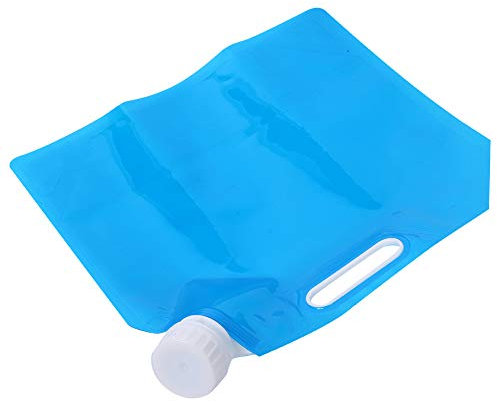 Alomejor Blaue Wasseraufbewahrungstasche, Wasseraufbewahrungstasche, Camping-Falttasche, Outdoor-Reise-Aufbewahrungstasche, Outdoor-Reise-Aufbewahrungstasche für Camping, Wandern,