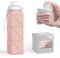 Popdigito Collapsible Water Bottles,Leak-Proof Silicone Bpa Free Bottles,Durable & Foldable Lightweight Outdoor Portable Reusable Water Bottle For Sports Gym,Travel, Camping,Detachable For Dishwasher