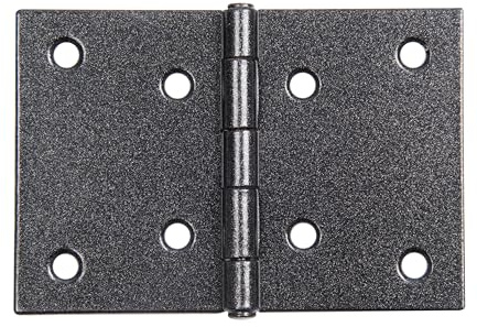 Alberts 823047 DURAVIS® Scharnier | breit | schwarzdiamant duplexbeschichtet | Größe 60 x 90 x 1,25 mm | 16er Set