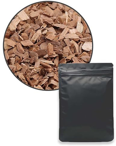 Cecotec Granulés de fumage de pommier Smokin' Apple Pellets. Idéal pour fumer viandes et légumes avec saveur unique de bois de pommier, adapté aux barbecues et friteuses à air.
