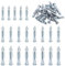 eupdd Lot de 60 Chevilles À Expansion: M5*37/52/65mm Chevilles Métalliques, Cheville Placo Charge Lourde Pour Fixation Mural Robuste Dans Plaques de Plâtre et Matériaux Creux