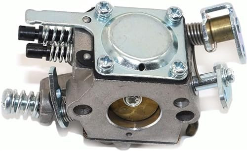 Genérico Carburador Carburador de Motocicleta para Husqvarna 136 137 141 142, Repuesto de Motosierra para carburador de Pieza de Motor