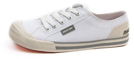 Rocket Dog Womens/Ladies Jazzin Canvas Lace Up Shoe (7 UK) (White)