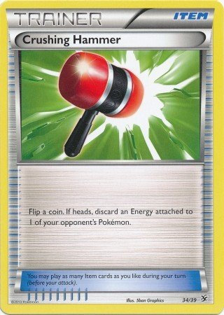 Pokemon - Martillo triturador (34/39) - XY Kalos Starter Sets