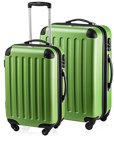 HAUPTSTADTKOFFER 90323545 Koffer-Set, 131 Liters, Apfelgrün/Apfgelgrün