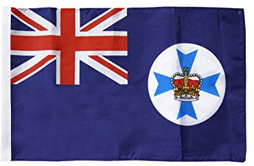 Flaggenfritze® Flagge Australien Queensland - 30 x 45 cm