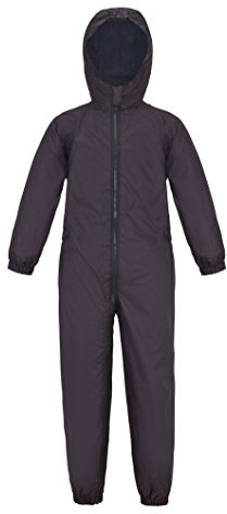 Wetplay Kids Unisex Multicolour Pink Solid Rain Suit