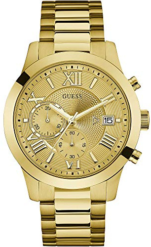 Guess Herren Chronograph Armbanduhr Atlas W0668G4