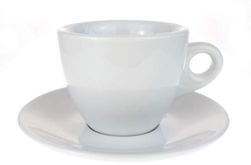Nuova Point Große dickwandige Cappuccinotasse »Portofino (max. 190 ml) / (6 Tassen & Untertassen)
