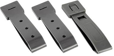 H World EU Durable Tactical Molle System 3 Inch Long Tactical Clips Strap 3 Pack FG