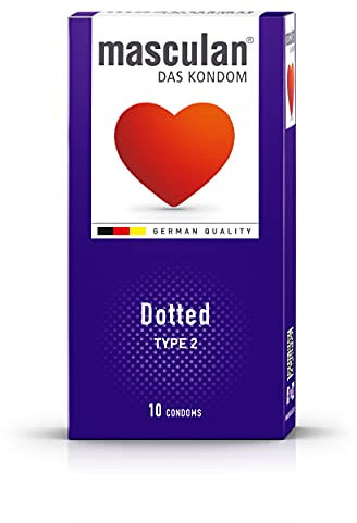 masculan® Das Kondom - DOTTED 10 Stück