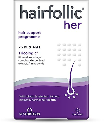 Hairfollic Her for Women, 30 Tablets, Vitabiotics