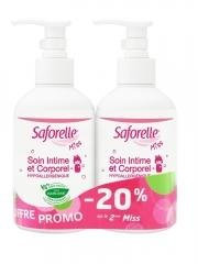 Saforelle Miss Soin Intime et Corporel Lot de 2 x 250 ml