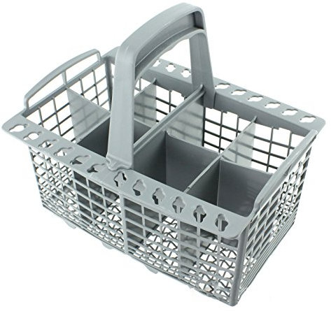 Genuine Hotpoint FDW60T FDW65A FDW70G Dishwasher Cutlery Basket Cage & Handle (8 Compartment)