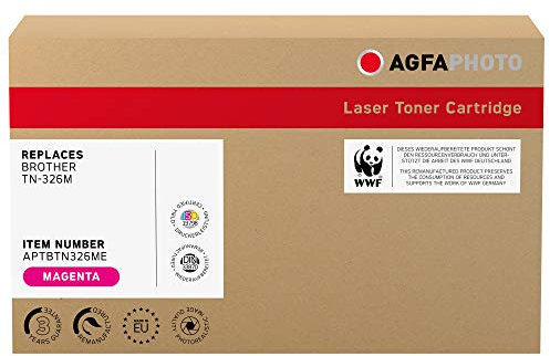 AgfaPhoto Toner APTBTN326ME ersetzt Brother TN-326M Magenta