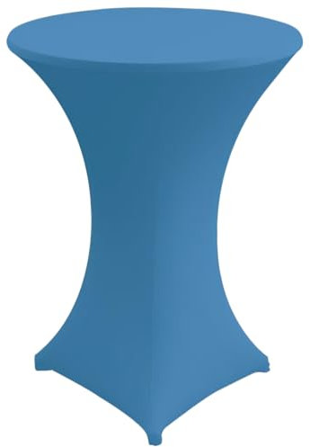 Gastro Uzal Hussen für Stehtische und Bistrotische Stretch Stehtischhussen (türkis, Ø65-72)