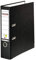 Falken 3er Pack PP-Color Kunststoff-Ordner. Made in Germany. 8 cm breit DIN A4 schwarz Vegan