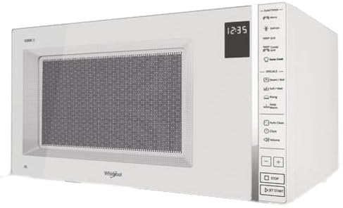 WHIRLPOOL MWP304W Parrilla y vaporizador independiente para microondas - COOK30 - Blanco - 30L