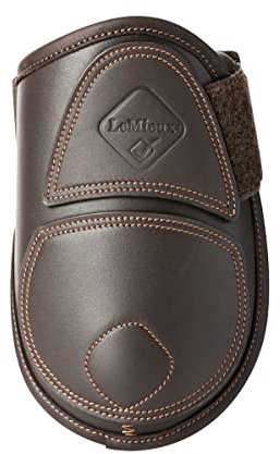 LeMieux Fetlock Boots Capella Streichkappen, braun, Volle Größe