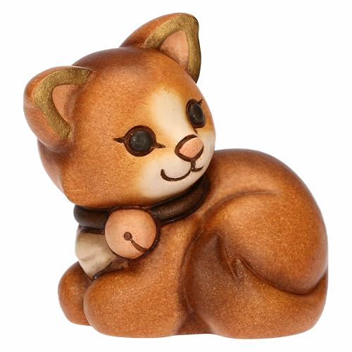 Mini gatto Leo in ceramica - Ceramica - 5,6x5x5,2 cm