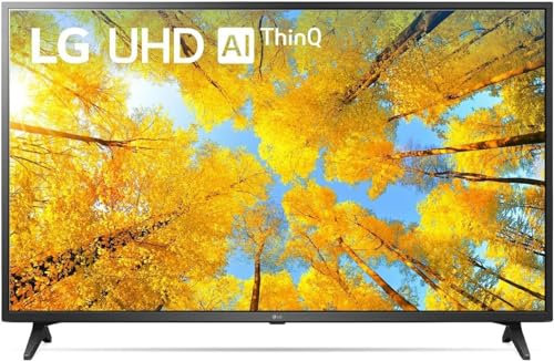 LG 65UQ75006LF Smart TV 4K 65 TV Ultra HD Serie UQ75 2022, Processore α5 Gen 5, Filmmaker Mode, Game Optimizer, Wi-Fi, Compatibile Google Assistant e Alexa, WebOS 22