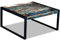 INLIFE Couchtisch Altholz 80x80x40 cm