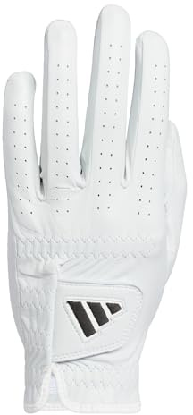adidas Men's Gloves Leather Gl 23, White/Black, HT6808, LXL