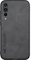 Kepuch Silklike Cover per Huawei P20 PRO - Custodia Case Piastra Metallica Incorporata per Huawei P20 PRO - Nero
