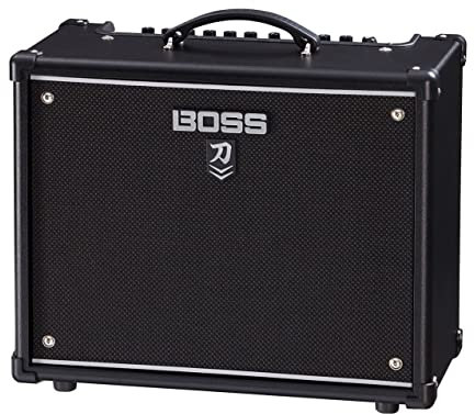 Amplificatore per Chitarra BOSS KATANA-50 MkII EX | Ampli Combo da 50-Watt | Supporto dei Controller a Pedale GA-FC/GA-FC EX | Uscita di Linea con Emulazione del Cabinet