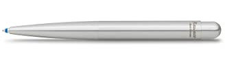 Kaweco LILIPUT Kugelschreiber Edelstahl I Exklusiver Kuli für Standard D1 Minen inklusive Retro Metallbox I Metall Druckkugelschreiber 9,8 cm