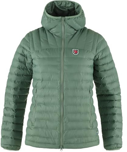Fjällräven Damen Expedition Lätt Hoodie Jacke, Patina Green, L